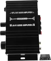 Small Car Amplifier 12v Mini Power Amplifier for Motorcycle Computer Home Audio Universal Reliable Sound System