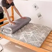 Japanese Futons Mattresses, Folding Soft Tatami Portable Floor Mattress, for Dormitory Guest Bed(D,180 * 200cm)