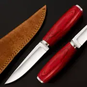 RaB Custom Handmade D2 Tool Steel Fixed Blade Scandinavian Puukko Kitchen Knife