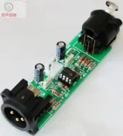 Assembled Mono Unbalanced To Balanced /Balanced To Unbalanced /RCA To XLR Board