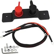 iplusmile Car Battery Jump Post Kit Durable High Voltage Cables for Quick Charging Compatible with Other Vehicles Easy Installation