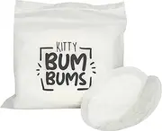 Kitty Bum Bums Extra Absorbent Diaper Lining for Male and Female Pets for Incontinence, Potty Training, Pee Marking | Works with Reusable Cat and Dog Diapers, Belly Bands or Wraps