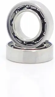 SMR74Z Open Bearing 4 * 7 * 2 Mm (10 PCS) ABEC-1 Stainless Steel Ball Bearings