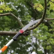GREENYHAVEN Manual Pole Saw Extendable Tree Pruner Sharp Steel Blade