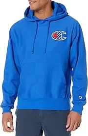 [Champion] LIFE Men's Reverse Weave PO Hood-Oversized Flock Script