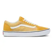 NWB Men's VANS Stripe ComfyCush Old Skool Skate Shoes Golden VN0A5DYC9KX