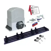 RANDY & TRAVIS MACHINERY 1800KG Automatic Sliding Gate Opener with 4m Rail