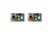 2x Djeco Nature Body Art Palette 6-Colours Face Paint Set Kids Children Party 3+