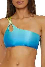 [Trina Turk] Women's West Palm Bralette Bikini Top, Adjustable, Tie Back, Swimwear