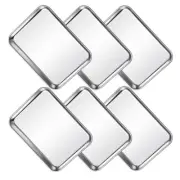 Stainless Steel Baking Sheet Pan Set of 6, Cookie Sheet Metal Baking Pan Oven...