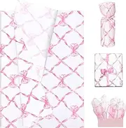 Hjvvr Tissue Paper,20sheets Pink Tissue Paper,50x35cmTissue Wrapping Paper,Birthday Wedding Tissue Paper for Wrapping Gifts and Gift Bags