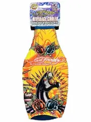 ED HARDY Bottle Koozie Cover~Christian Audigier Collection~Panther~Limited Ed