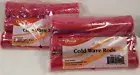 2 PACKS OF Annie Cold Wave Rods Hair Roller Curling Wavy Curl Perms 1 1/2"