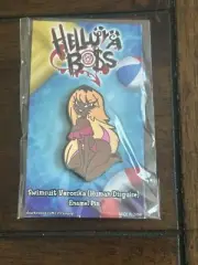 Helluva Boss Swimsuit Verosika Human Disguise Enamel Pin New Sealed OOP