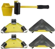 Furniture Moving Wheels, Pulley Moving Tool, Heavy Duty Furniture Trolley with Wheels Furniture Movers - Non-Slip Furniture Lift, Furniture Transport for Refrigerator