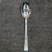 BALUSTER by Gorham Stainless Pierced Table Spoon 8.75" long NEW NEVER USED 18/8