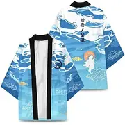 Agatsuma Zenitsu Kamado Tanjiro Rengoku Shinjurou Cartoon Kimono Anime 3D Harajuku Graphic Kawaii For Men's Adults' Carnival Masquerade Back To School 3D Print