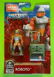 MEGA CONSTRUX ROBOTO MASTERS OF THE UNIVERSE MOTU BLOKS AMAZON EXCLUSIVE New A++