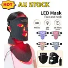 Face Neck LED Mask 240 Lights Infrared Skin Care Skin Tightening Repair Pores