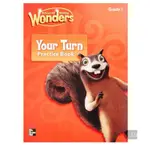 全新 美國小一 教材READING WONDERS, GRADE 1, YOUR TURN PRACTICE BOOK