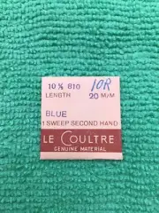 Jaeger Lecoultre Watch Blue Sweep Second Hand, 10R