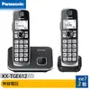 Panasonic 國際牌 KX-TGE612TW / KX-TGE612 大聲音大字鍵雙子機無線電話 [ee7-3]