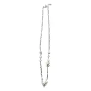 [Alexander Mcqueen] Alexander Mcqueen Skull-charm Necklace ONE SIZE SILVER