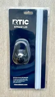 RTIC Water Bottle Lid with 2 Straws #1124 RTIC Outdoors NEW SEALED