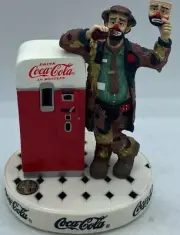 1997 COCA COLA EMMETT KELLY PUT ON A HAPPY FACE CENTURY COLLECTION FIGURINE