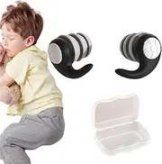 Earplugs for Kids - Shower Ear Plugs | Noise Reduction Sleeping Earplugs Silicone, Waterproof Swim Earplugs, Water Ear Plugs for Sleeping & Swimming
