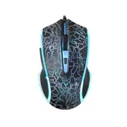 RAPOO V20S LED Optical Gaming Mouse Black - Up to 3000dpi 16m Colour 5 Programmable Buttons(LS)