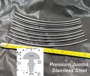 6ft DWS JUMBO STAINLESS STEEL Frets/Fret Wire Guitar, Bass, 16 RADIUS Premium