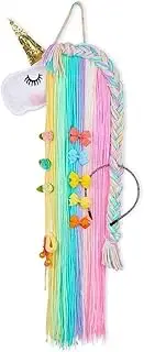 [TOMVAES] Hair Bow Organizer, Unicorn Holder for Girls, Clips Storage Organizer Hanger Home Décor for Girls Room