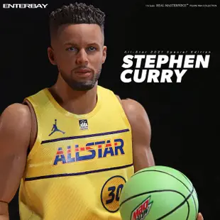 BEETLE ENTERBAY 1/6 STEPHEN CURRY 全明星賽 史蒂芬·柯瑞 柯瑞 勇士隊 NBA 公仔