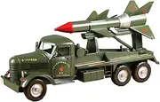 Dongfeng Missile Launcher Truck Model Toy for Enthusiasts Desk Decoration