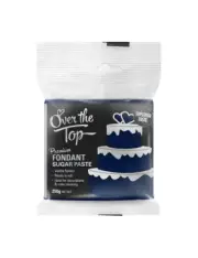 Over The Top Navy Blue Premium Sugar Paste Fondant 250G Covering Cake Smooth