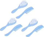 Bath Brush 3 Sets Baby Comb Brush Soft Head Washing Brush for Baby Massage Cleaning Brush Set
