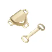 10 Sets Sewing Hooks and Eyes Closure Set for Trousers DIY Golden