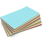 Set of 300 Presentation Cards Set, Presentation Cards Rectangular, 20 x 10 cm, Presentation Cards, Presentation Cards Set, Small, Colourful Teacher Supplies for Presentation and Lecture