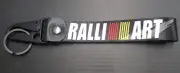 Car Keychain Key Ring Strap Lanyard Auto Accessories Ralliart Black For Nissan