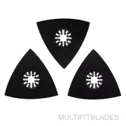 3 x Triangular Oscilatting Sanding Pads Fits Older Dremel Multi-Max Machines