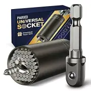 Universal Socket Tool Sets with Power Drill Adapter, Unique Gadgets Socket Set,