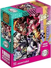 1000Pcs Anime Demon Slayer Jigsaw Puzzles DIY Toys for Kids Adults