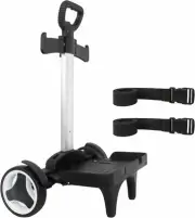 Backpack Trolley, Wheeled Cart, Noiseless, Large, Aluminium Alloy, Folding