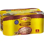 Traditional Refried Beans, 6 Cans, 96 Oz.