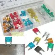 120 PC Mini Assorted Car Fuse Color Coded Fuse Replacement Kit Auto SUV & Truck