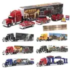 Truck Model - Pull-Back Engineering Vehicle | Gift Box | Fire/Police Themes