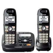 Panasonic DECT 6.0 Plus Cordless Amplified Phone with Digital Answering System E