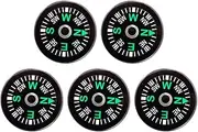 YARNOW Liquid Filled Pocket Compasses for Camping Hiking Outdoor Navigation Survival Gear for Emergency Orientation