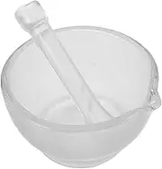 1 Set Glass Mini and and Small Bowl Grout and Small and Grinder Bowl White